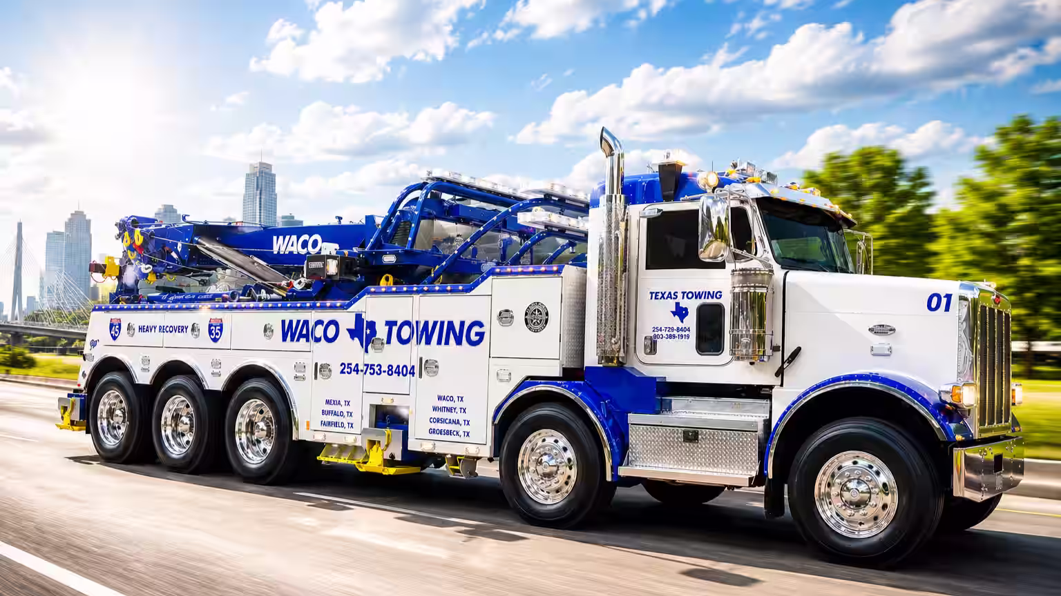 Waco and Texas towing